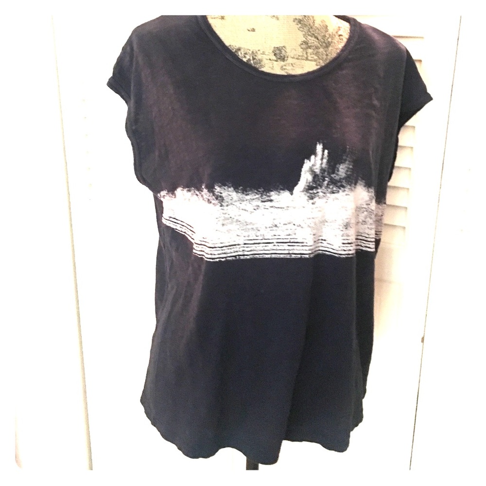 Free People XS Navy tee
